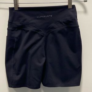 Alphalete Harmony shorts, medium, black